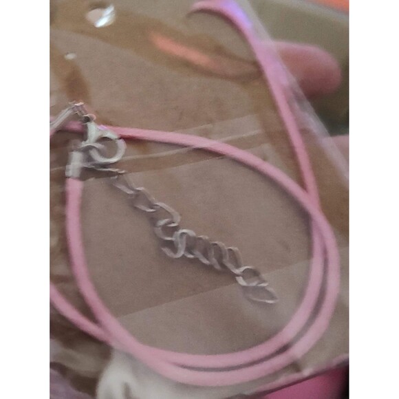 Pink Rope Necklace with Cute Charms - Picture 2 of 2